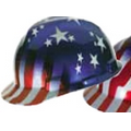 MSA's Freedom Hard Hat- American Stars & Stripes Design